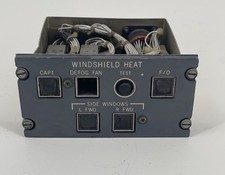 Lockheed L-1011 25-1507602-101 Windshield Heat Control Panel Aircraft Boeing 2 picture