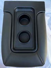 Center Console Lid with Cup Holders for 03-07 Silverado Sierra Tahoe Dark gray picture