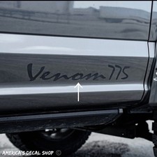 OEM  Venom 775 Vinyl Decals 2PC Set New Universal Fits Doors & Tailgate USA picture