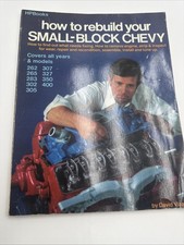 Vintage How To Rebuild Your Small Block Chevy by David Vizard 1978 picture