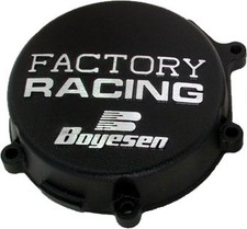 Boyesen Factory Ignition Cover Black for 1990-2021 Kawasaki KX 85 100 80 picture