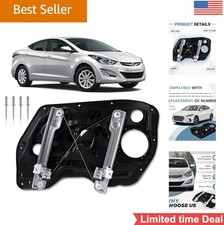 Power Window Regulator Driver Side Front Left Without Motor Sedan Only For picture