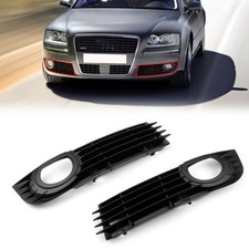 Front Lower Fog Light Bumper Grill Pair For Audi A8 Quattro 06-08 4.2L 6.0L USA picture