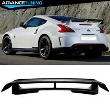 Fits 09-21 Nissan 370Z Z34 Fairlady Z Nismo Trunk Spoiler Wing - Unpainted ABS picture