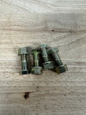 #99 95-98 240sx S14 OEM Drive Shaft To Diff Mounting Bolts Nuts RE ZINCED NEW picture