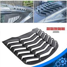 Matte Black ABS Rear Window Louver Cover Sun Shade for Ford Mustang 2015-23 2018 picture