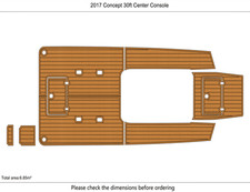 2017 Concept 30ft Center Console Swim Platform Cockpit EVA Pad Foam Flooring Mat picture