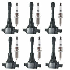6X Ignition Coils + 6X Spark Plugs for 08-13 Nissan 370Z Infiniti G37 3.7L UF617 picture