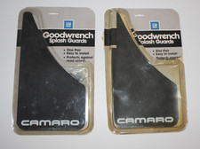 2 Pair  NOS OEM GM CAMARO SPLASH GUARDS MUD FLAPS BLACK 997677 (4 total guards) picture