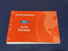 2015 Ford Escape Wiring Diagrams Manual OEM picture