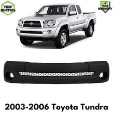 OE Replacement Front Bumper Cover Primed Plastic For 2003-2006 Toyota Tundra picture