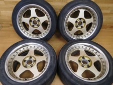 JDM 15-721Deep Rim Rare KOENIG 17in 9.5J+2 8.5J+2 for lowered cars El No Tires picture