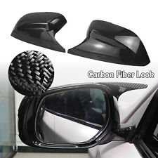 Rear Carbon Mirror Cover Caps M3 Style Car Parts For 2014-2021 Infiniti Q50 Q60 picture