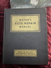 Motor's Auto Repair Manual 1935 -- Vintage picture