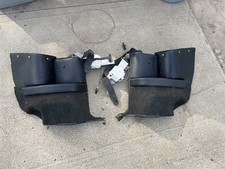 1983 -1986 Ford Mustang Convertible Interior Quarter Trim Pair Black Seat Belt picture