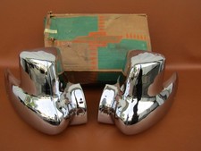 1953 1954 Chevrolet NOS Pair Orig GM Accessory Rear Bumper Guards Wraps 986808 picture