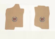 For Cadillac Escalade EXT Floor Mats Carpet Beige 2007-2014 royal logo picture