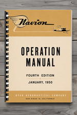Vintage Navion Aircraft Operation Pilot Manual Fourth Edition 1950 94 Pages picture