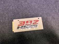 NEW OEM Mopar Dodge 392 HEMI Red/Black Fender Emblem Badge 68086136AE picture