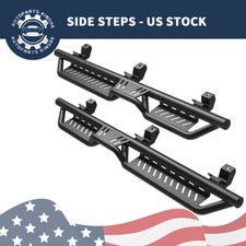 Drop Running Boards for 2019-26 Dodge Ram 1500 Crew Cab Two-Stair Side Step Bars picture