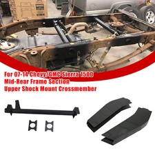 Mid-Rear Frame & Rear Upper Shock Mount Crossmember For 07-14 Chevy/GMC Sierra  picture