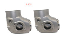 2Pcs Stainless steel Elbow for Volvo Penta D4-180 / D4-320 Repl 21684826 3884701 picture