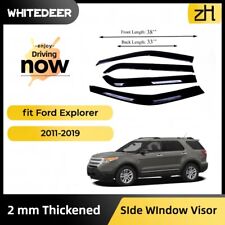 Fits for Ford Explorer 2011-2019 Side Window Visor Sun Rain Deflector Guard picture