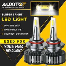 AUXITO 9006 LED Headlight Bulb Low Beam CANBUS Error Free Super Bright Y13 EOA picture