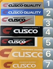 Authentic Vintage CUSCO Sticker Decal from Japan JDM NOS JGTC SUPER GT Impreza picture