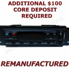 REMAN 02-03 Ford F150 A/C Heater Climate Control WITH REAR DEFROSTER EATC EXCH picture