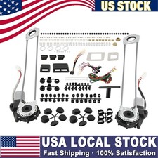 Universal Electric Power Window Lift Regulator Conversion Kit for 2 Door cars picture
