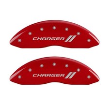 MGP 4-Piece Caliper Covers for Dodge Challenger & Charger – Red Finish picture