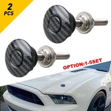 2-20x Quick Push Button Release Hood Bonnet Pins Lock Clip Car Bumper Latch Kit picture