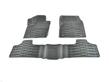 2016-21 JEEP GRAND CHEROKEE ALL WEATHER BLACK RUBBER FLOOR MATS 82215577AC picture