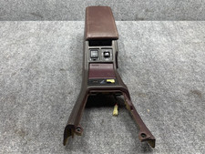 TOYOTA SUPRA TURBO MK3 86-88 OEM CONSOLE STORAGE TRAY ARMREST LID MAROON 87K picture