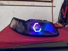 99-04 Mustang Retrofit RGB Hex Headlights picture