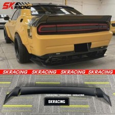 Fits For Dodge Challenger 2008-2024 Unpainted FRP Rear Trunk Lid Spoiler Wing picture
