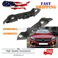 2Pcs Front Left & Right Bumper-Side Cover Bracket For MERCEDES BENZ C W205 C300 picture
