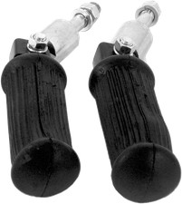 Emgo Universal Folding Foot Pegs - Rubber 4