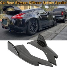 For Nissan 350Z 370Z Nismo Rear Spats Bumper Spoiler Diffuser Splitter Canards picture