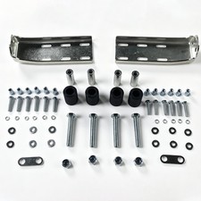 2-Pack 13-04387 Upper Roller Bracket Kit for Peterbilt 379 Hood or Door 13-04403 picture
