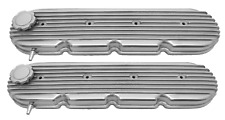 Polished Finned Aluminum Valve Covers for GM LS Engines picture