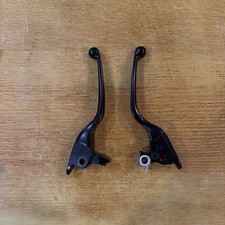 Oberon Performance Black Adjustable Motorcycle Brake & Clutch Lever Set – Boxed picture