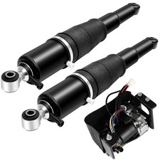 3x Rear Air Ride Suspension Shocks Compressor Pump Fits Escalade Suburban Yukon picture