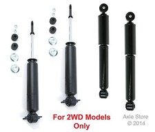 Full Set 4 New Shocks Fit 1997-04 Dodge Dakota Durango 2WD Only  picture