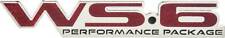 Reproduction Red Rear Bumper Emblem 1996-2002 Pontiac Firebird Trans AM WS6 picture
