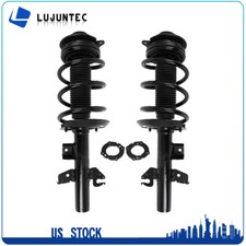 Set (2) Front Complete Struts With Coil Spring For Jeep Cherokee AWD 2014-2018 picture