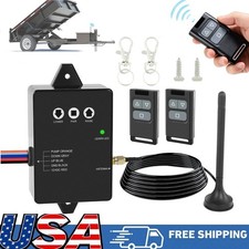 Wireless Dump Trailer Remote Controller 12V Hydraulic Pump Winch Control Tilt picture