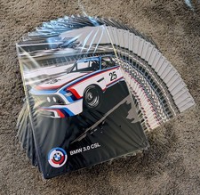 LOT OF 20 Genuine OEM BMW Motorsport 3.0 CSL Heritage Metal Signs 80232445949 picture