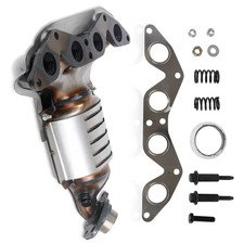 FITS: 2001-2005 HONDA Civic 1.7L Exhaust Manifold Catalytic Converter1/E picture